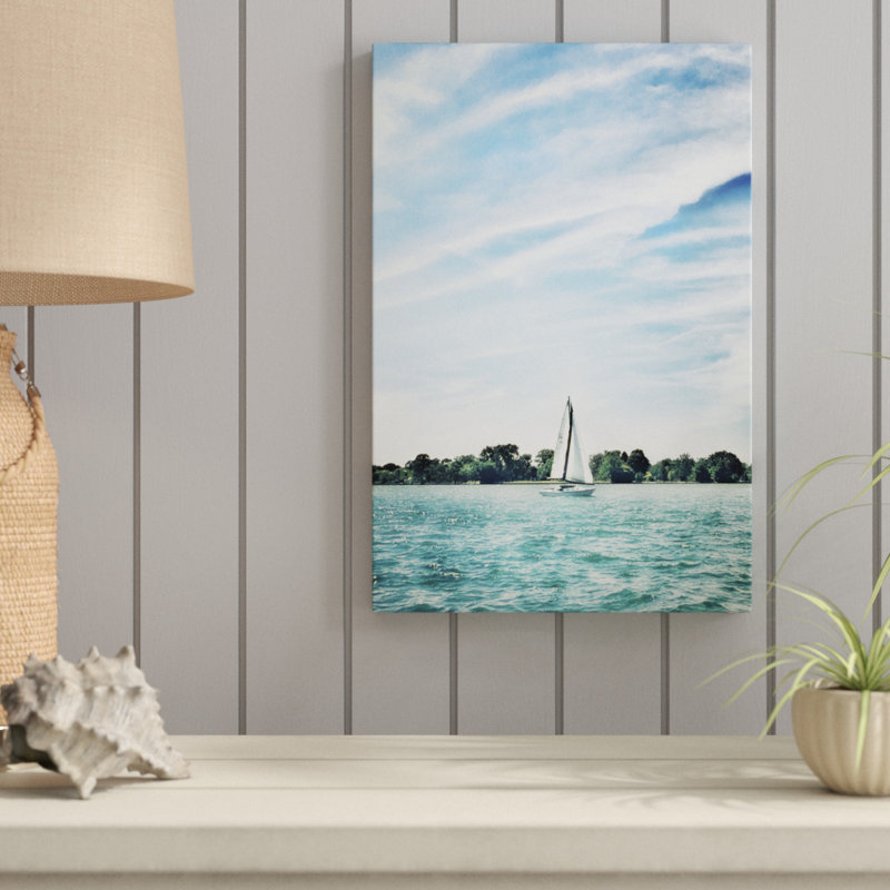 Scene Along the Water I by Golie Miamee - Photograph Print, 46cm H x 30cm W, Wrapped Canvas
