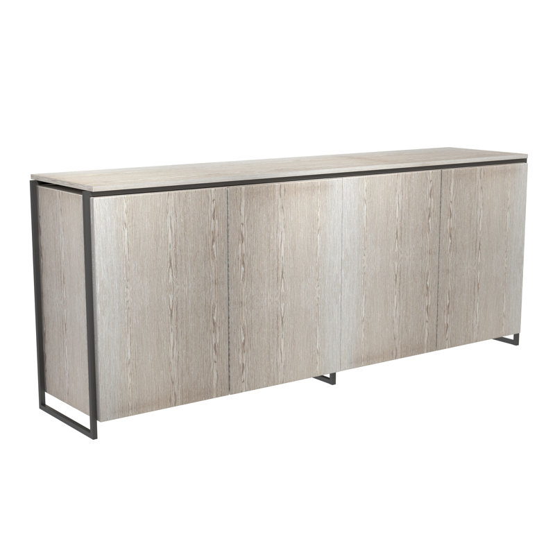 Euclid 464.82cm Sideboard, Matt Black