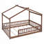 Structure de lit en bois avec clôture-962204997-962204999