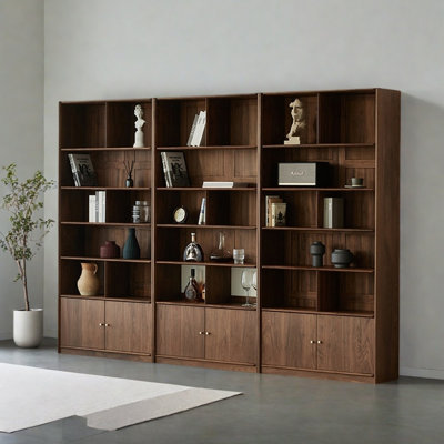 Bibliothèque à la mode américaine