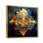 Cadre flottant doré