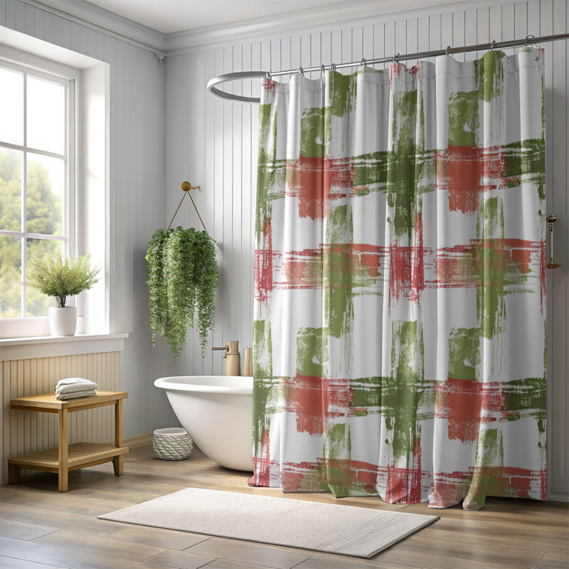 Rideau de douche Fruit Design - Premium, H 74 po x l 71 po