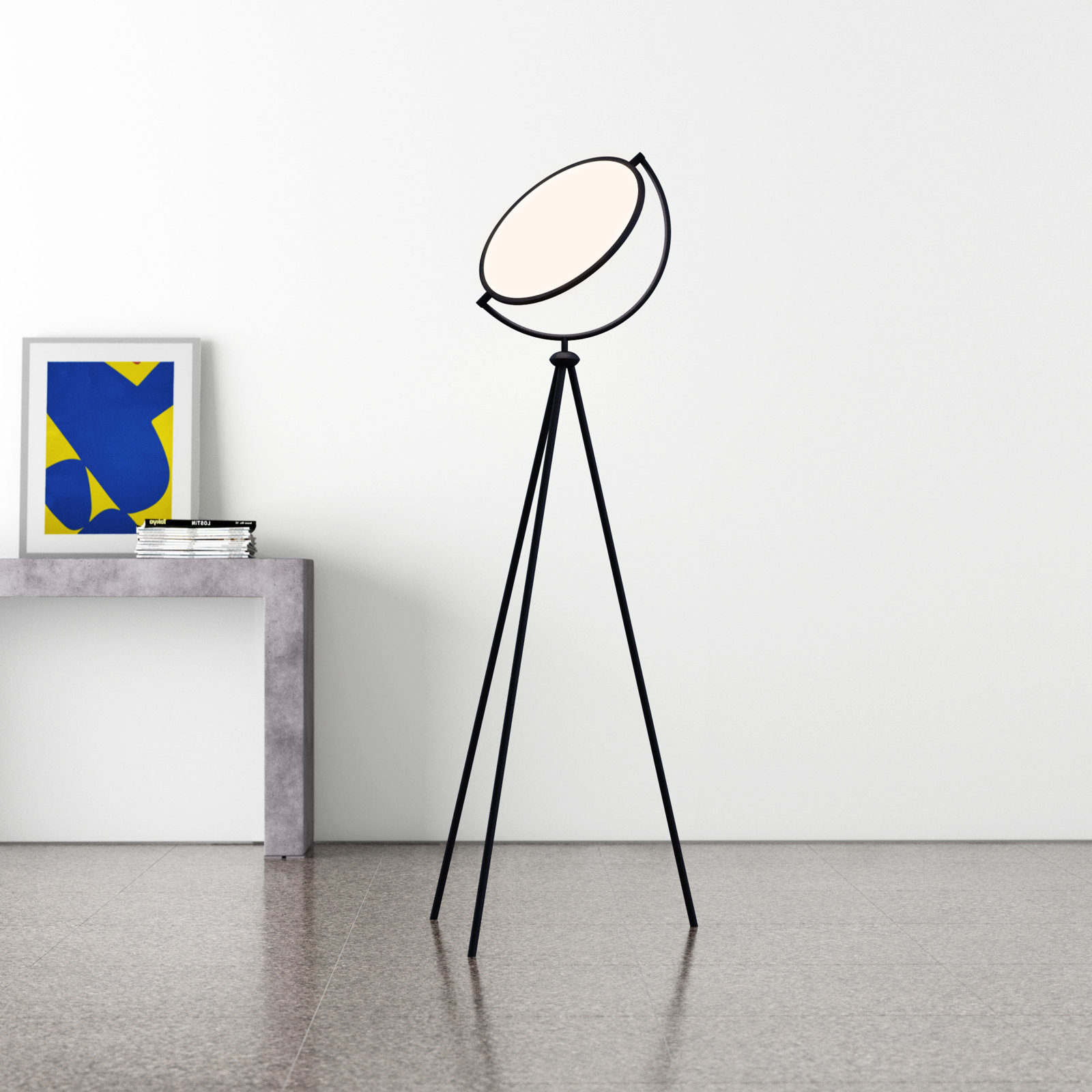 Sawera 68'' Dimmable LED Floor Lamp