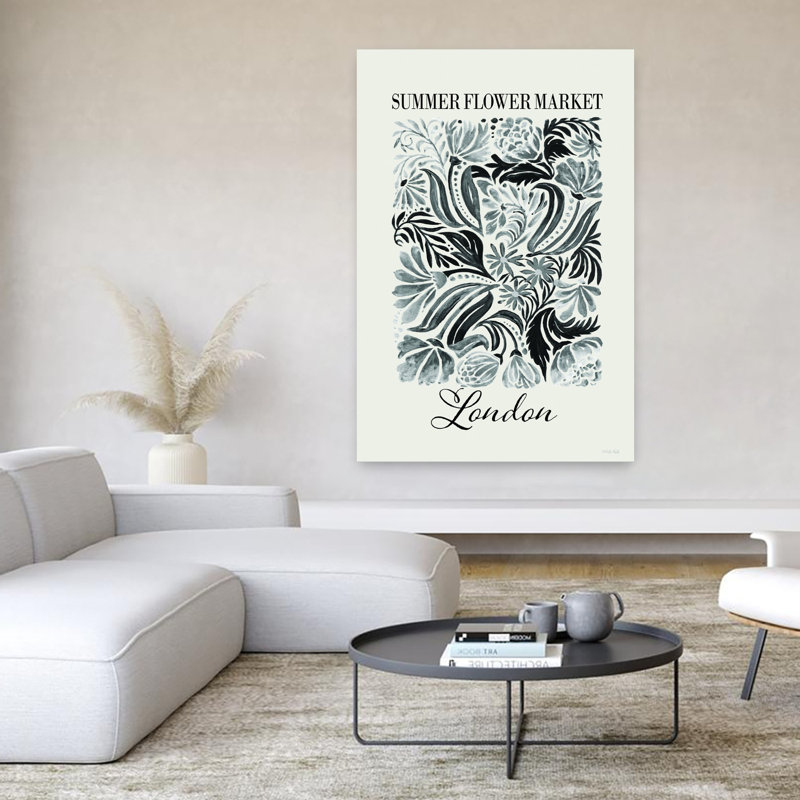 Art mural contemporain contemporain, H 60 po x l 40 po