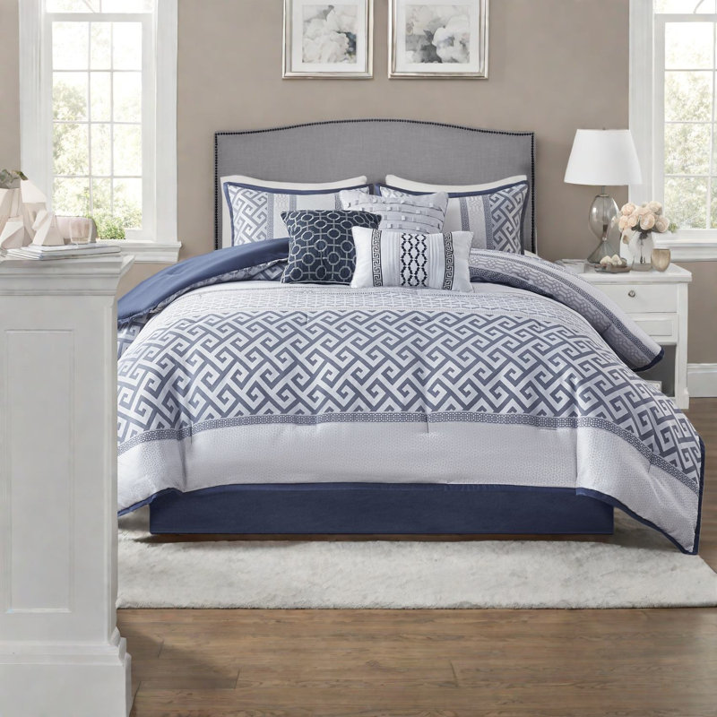 Ensembles de literie de luxe en jacquard de polyester très grand pour la maison