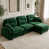 Vert + 3 sièges + 1 fauteuil est en rupture de stock