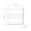 Merrymount Graphite 14cm H Outdoor Flush Mount