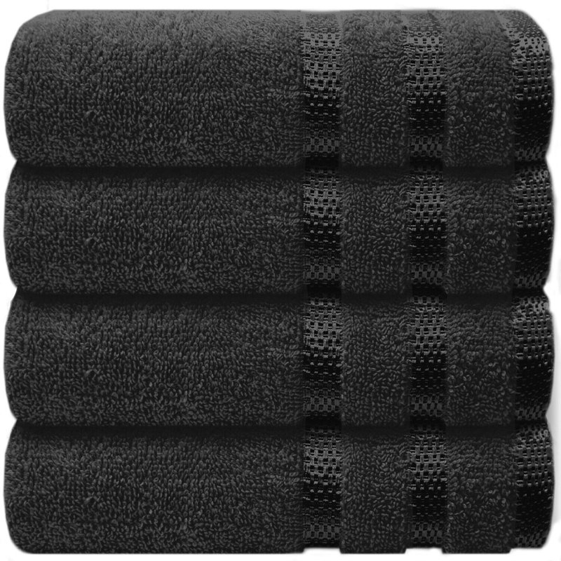 Michiharu Premium Hand Towel, Black