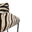 Zebra Hide Bar Stool