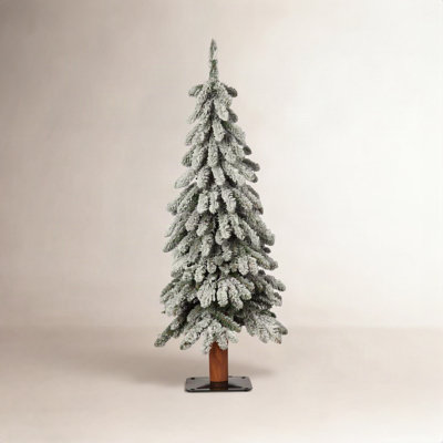 Haigh Pre-Lit White Spruce Christmas Tree