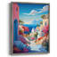 Steppingstones To the Sea I Framed Print - Solid Wood-1263615894