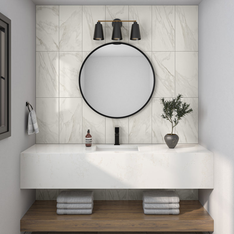 Carreau de céramique pour plancher et mur 12 po x 24 po Daltile Perpetuo (8 pièces par carton) (15,52 pieds carrés par carton)