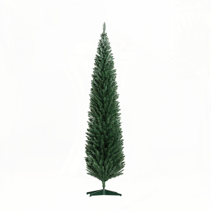 8' Artificial Pencil Christmas Tree