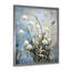 Minimalisme bleu et blanc «Snowdrops Harmony II», impressions d'art sur neige-97192654-97192646