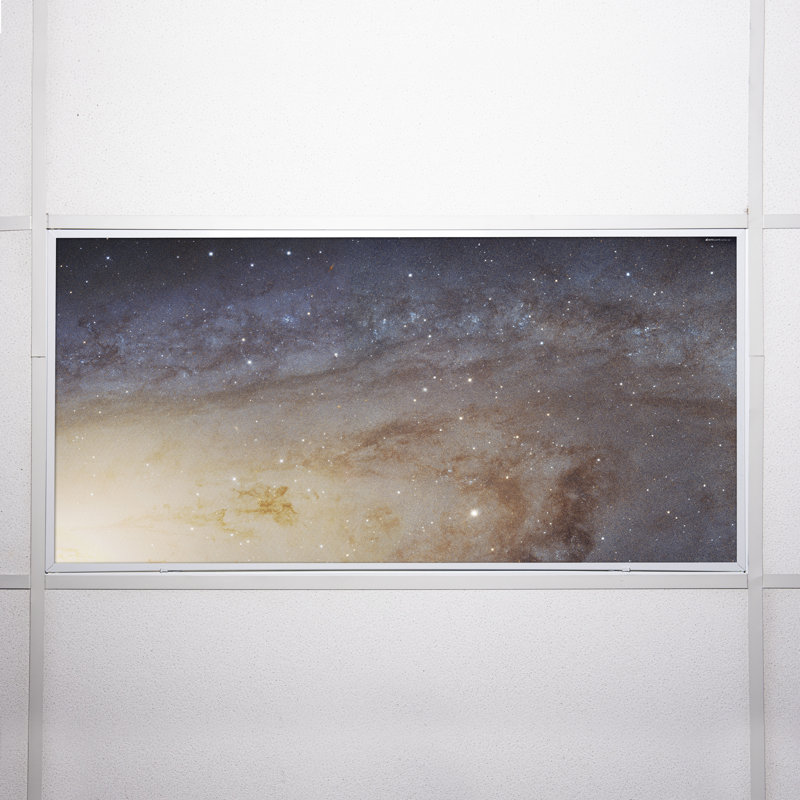 Couvertures de luminaire fluorescent astronomiques pour plafonniers - pour luminaire 2 x 4 - par Octo Lights
