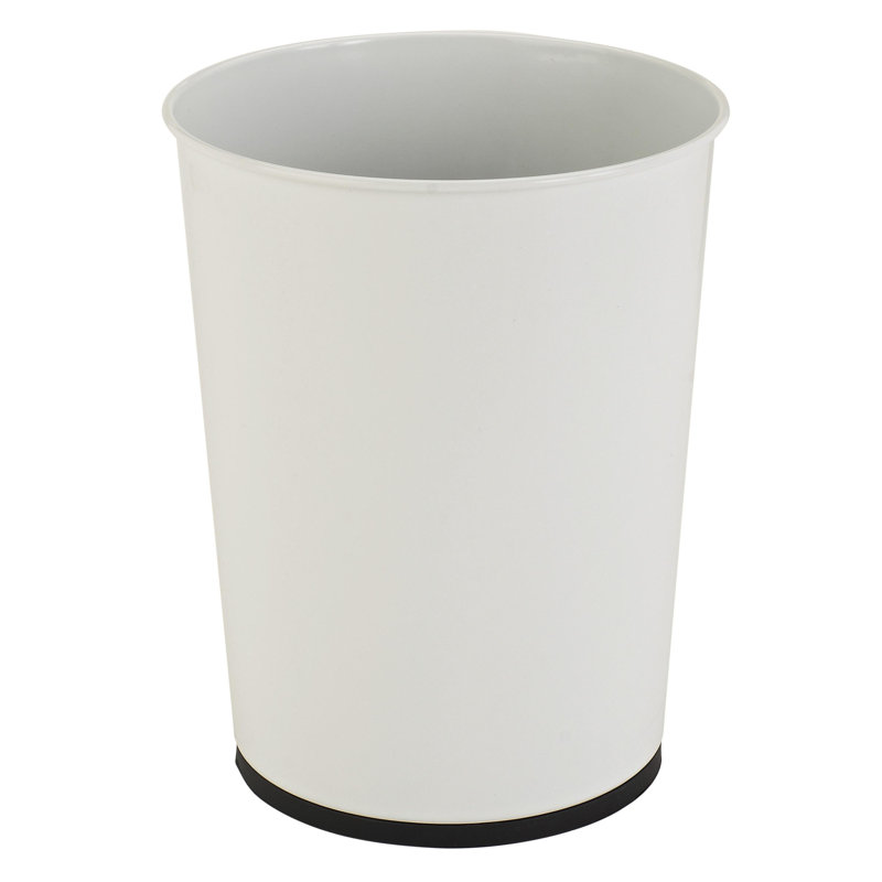 Corbeille pour déchets 1,32, Blanc