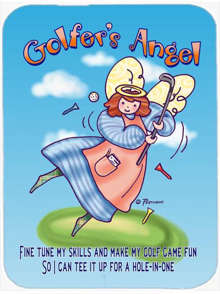 Planche à découper Angel verre du golfeur