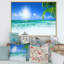 «Beautiful Beach with Bright Sun» - photographie sur toile-67418642-67418643