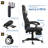 Adults Ergonomic Racing Style High Back Computer Chair with Footrest Headrest and Lumbar Support-53046270