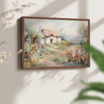 Paysages rétro - CXCVI - impression encadrée - réaménageable