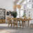 Leg Dining Table - Eucalyptus(Only Table)