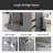 35'' Single Bathroom Vanity Base Only-96635272