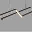  Luminaire suspendu minimaliste LIGHT Strata | Conception en couches de métal | Éclairage moderne à intensité variable 3500K