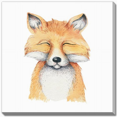 Fox Canvas Wall Art