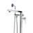 Freestanding Tub Filler Faucet with Hand Shower Venus - Brushed Nickel-95304174-95449013