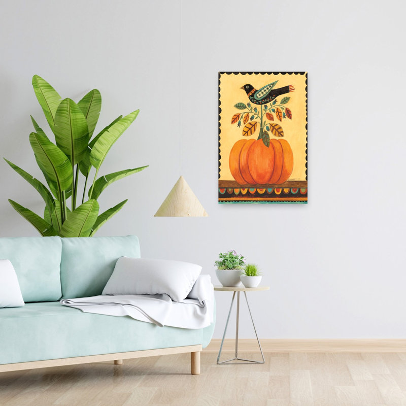 Oiseau Folkart, H 24 po x l 16 po