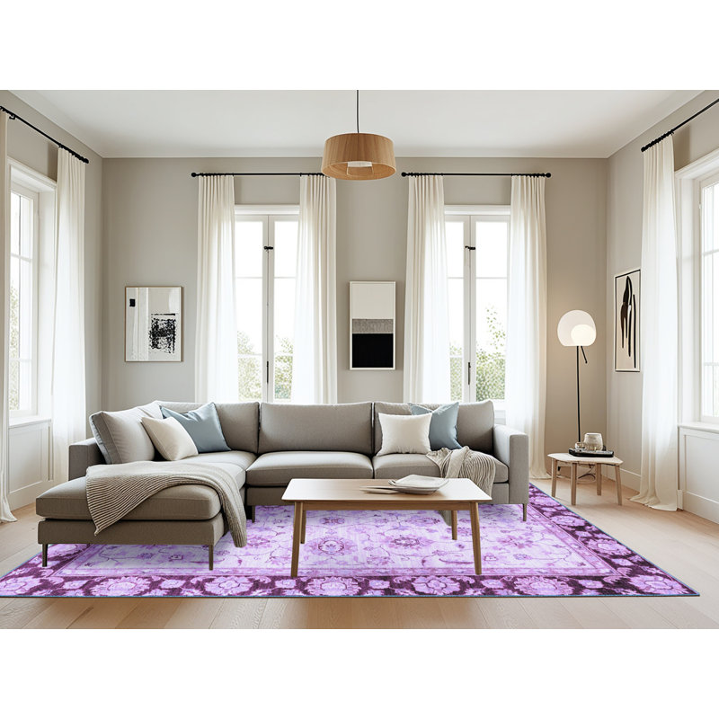 Jessicalynn Abstract Indoor Rug, Rectangle 8' x 12'