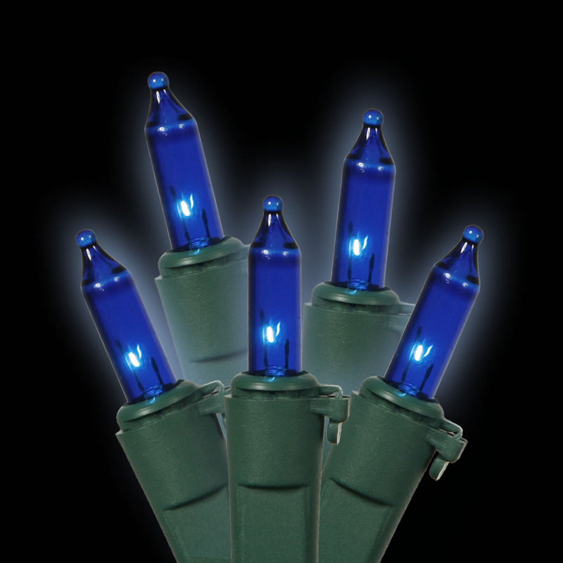 Mini lumières de Noël, Bleu