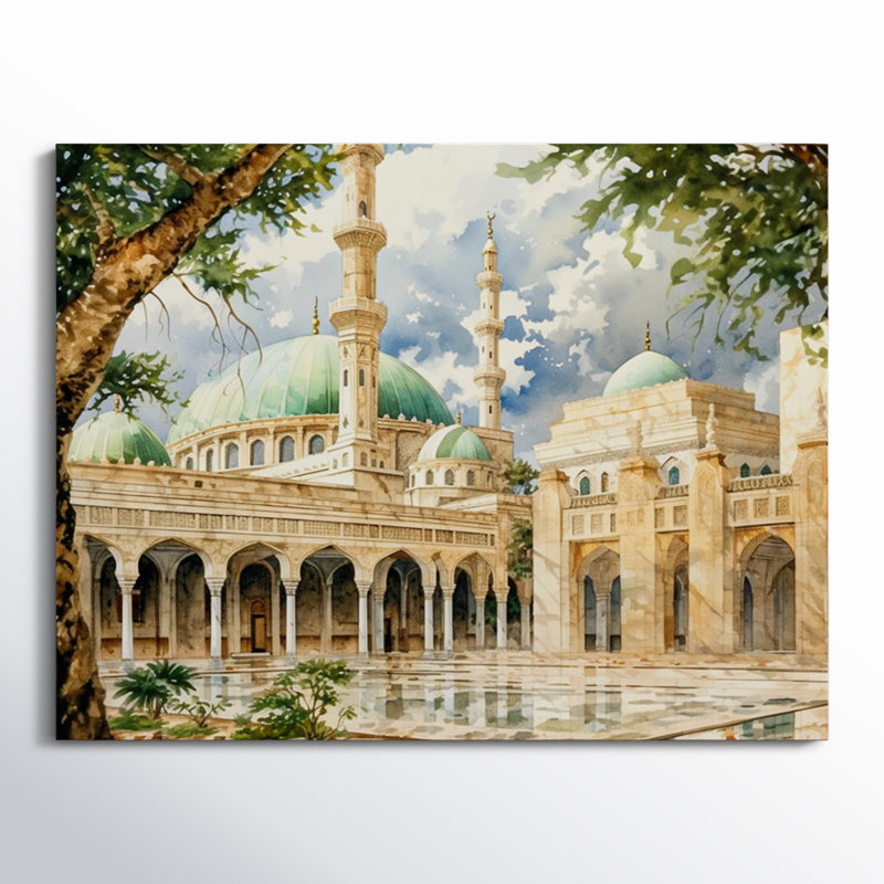 Art sur toile, "The Gazette", Toile tendue, H 34 po x l 44 po x P 1,5 po