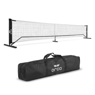 Filet de pickleball Orca 22 pieds conforme aux normes USAPA avec sac de voyage inclus