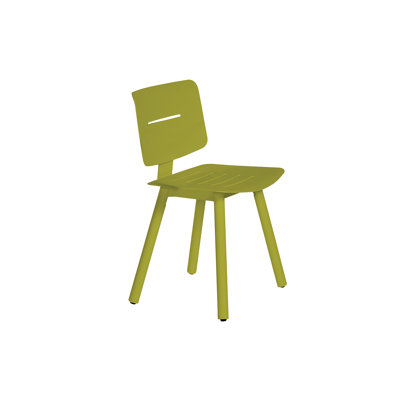 Chaise de salle à manger d'extérieur avec coussin Sunbrella Coco