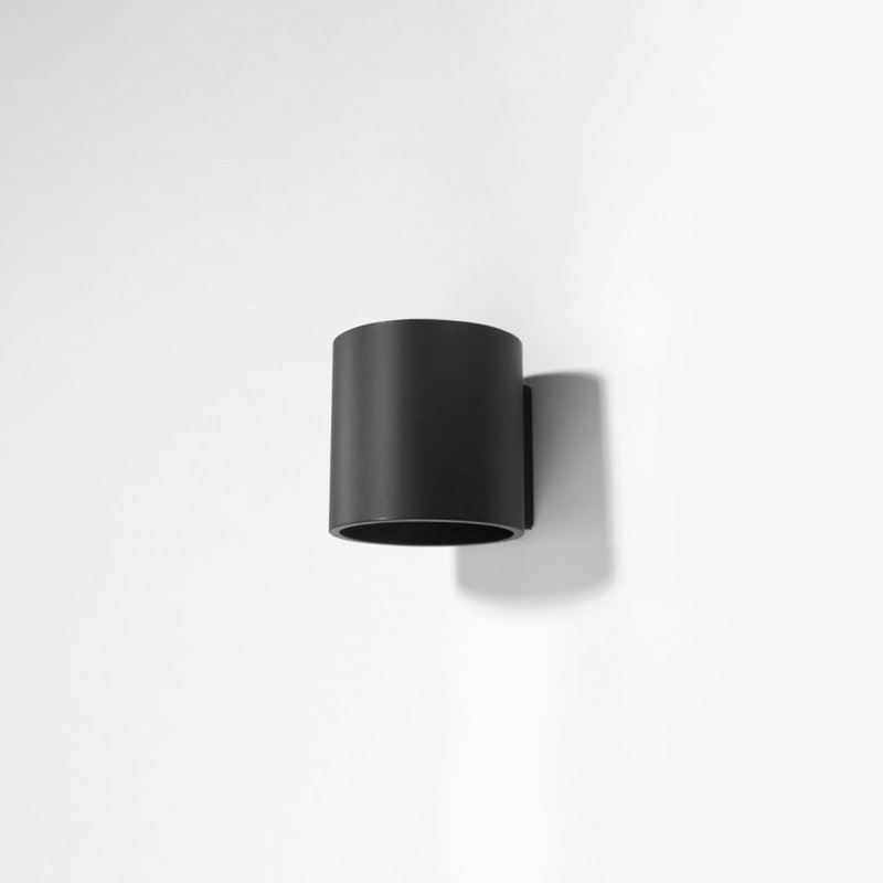 Orbis 1-Light Up & Downlight, Schwarz