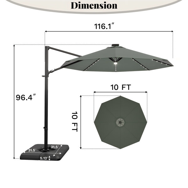 Dimensions du produit
