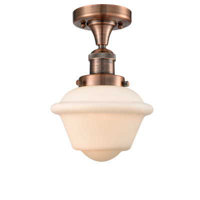 Arlean Glass Semi Flush Mount
