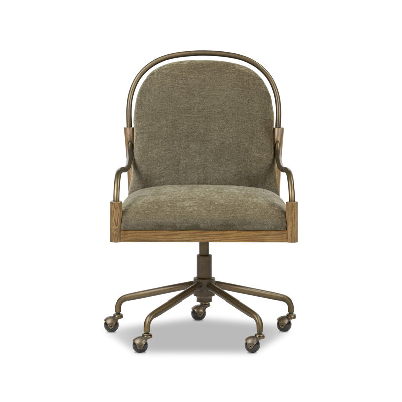 Demi Swivel Office Chair, Malmo Olive