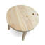 Table d'appoint d'extérieur ronde Camden de 21 po en bois massif