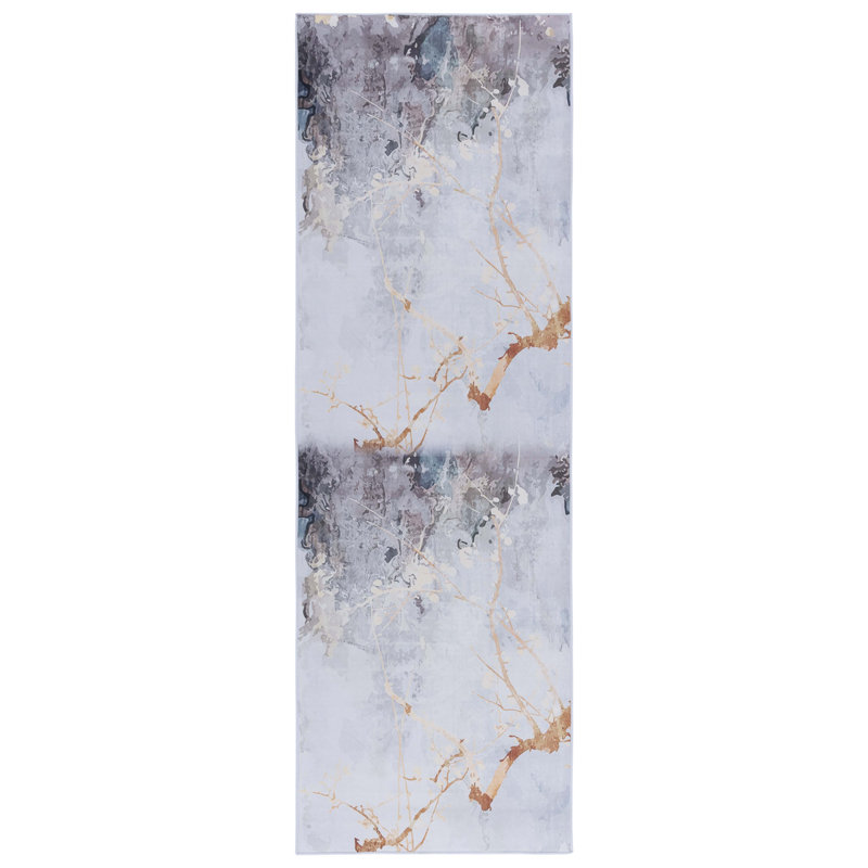 Darcee Machine Washable Area Rug, Runner 76 x 244 cm