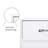 Two Door Side Table-White