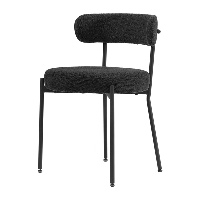 Chaise de salle à manger Carrera Carvalho, Noir