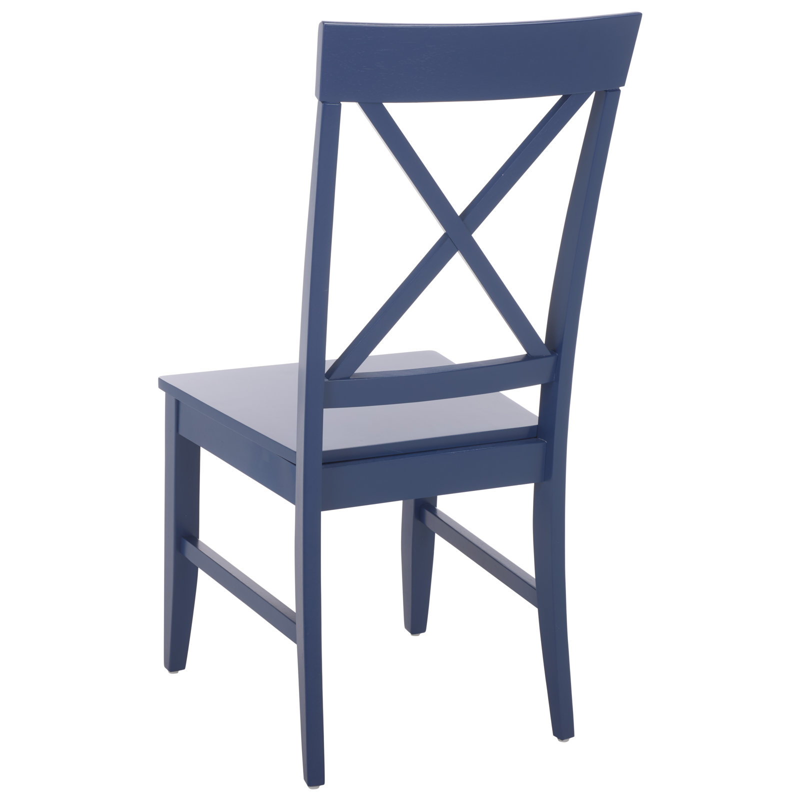 Cierra X-Back Side Chair, Dark Blue