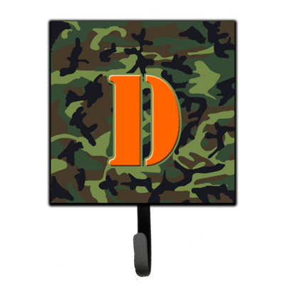 Crochet mural camo monogramme
