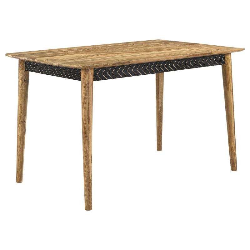 Elegant Design - Tehilah 5-Piece Counter Dining Set Sheesham And Camel