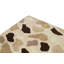 Tapis beige noué à la main de haute qualité