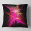 Rayures multicolores roses du chaos fractal - coussin imprimé abstrait-30643029-30643033