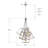 Elsje 29.1" W 7-Light Dimmable Cluster Pendant-2070801844