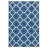 Carolene Hand Tufted Wool/Cotton/Latex Geometric Rug in Blue/Ivory-411302274